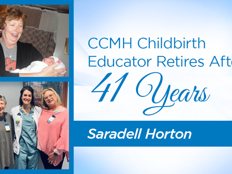 CCMH Childbirth Educator Retires After 41 Years