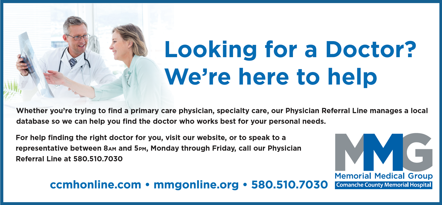 Physician Referral Line