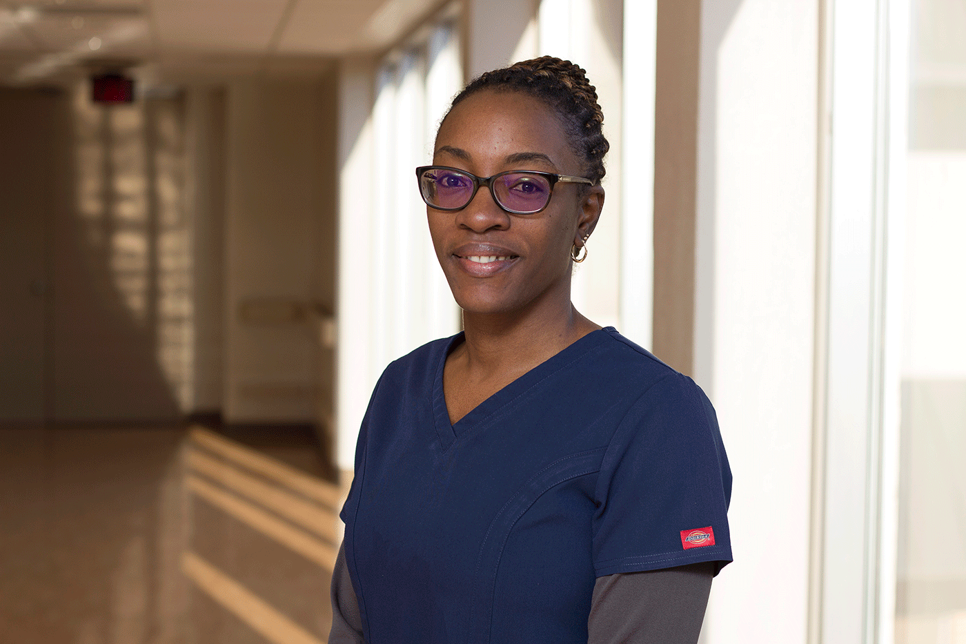 Nurse in Hallway