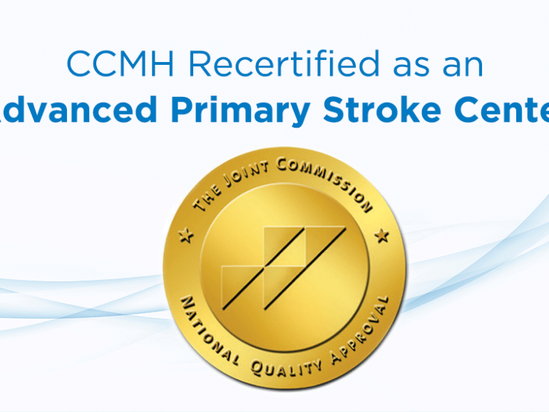 CCMH Recertified as an Advanced Primary Stroke Center