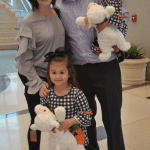 Cute family dressed up for Halloween at CCMH