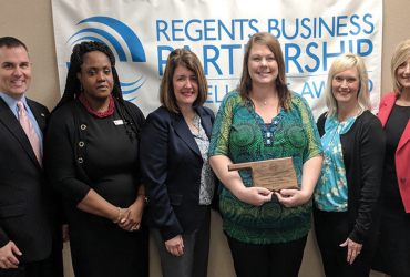 CCMH Receives Regents Business Partnership Excellence Award