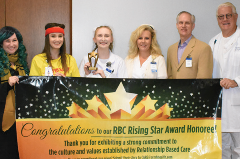 Caitlyn Reser, Nurse Aid, Receives Rising Star Award