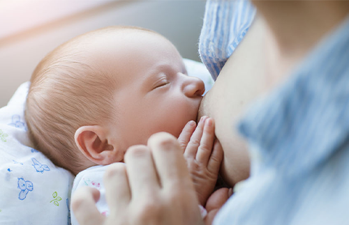 baby nursing