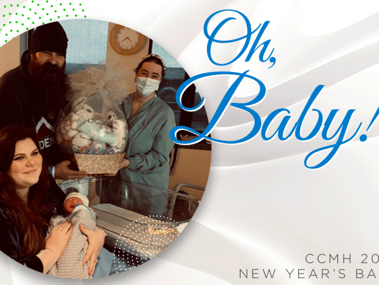CCMH’s New Year’s Baby!
