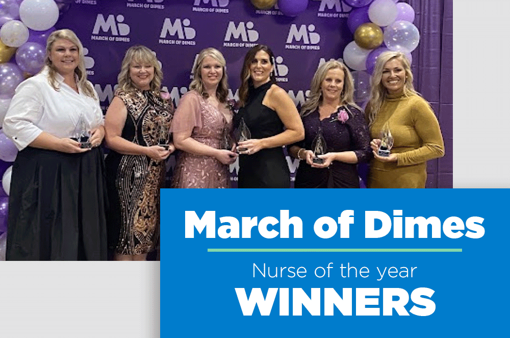 2022 March of Dimes Nurse of the Year Winners
