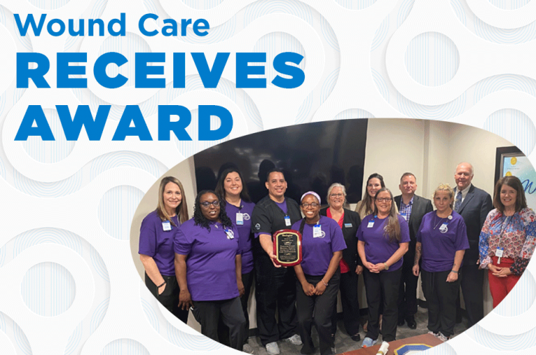 Wound Care Receives Award