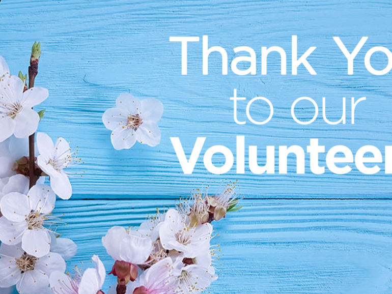 Thank You to Our Volunteers