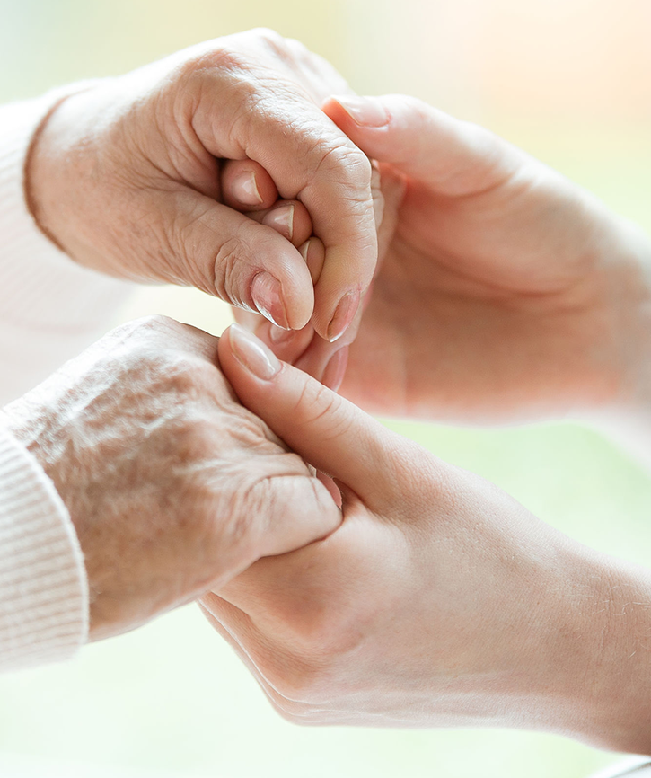 elderly pair of hands